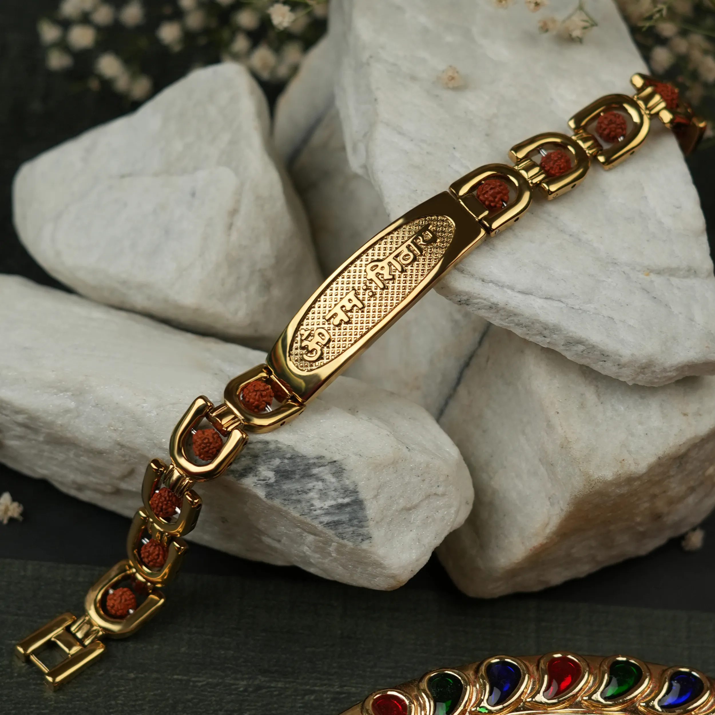 Om Namah Shivay Spiritual Rudraksh Bracelet